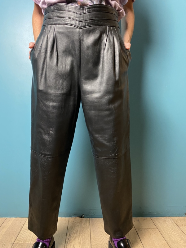 Pantalon en cuir