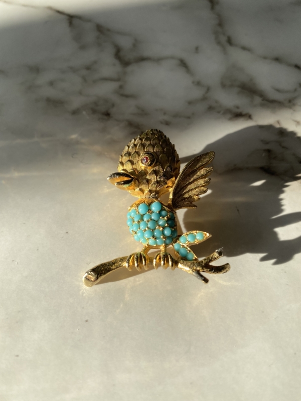 Broche oiseau