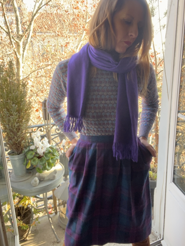 Echarpe Purple